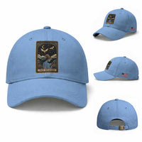 Funny The Reader Tarot Card Baseball Cap Girl Reading Fantasy Book