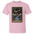 Funny The Reader Tarot Card T Shirt Girl Reading Fantasy Book - Wonder Print Shop