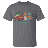 Just One More Chapter T Shirt Cute Pastel Bookworm Girl Reader - Wonder Print Shop