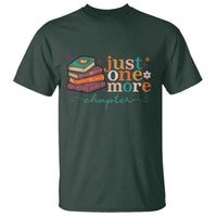 Just One More Chapter T Shirt Cute Pastel Bookworm Girl Reader - Wonder Print Shop