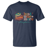 Just One More Chapter T Shirt Cute Pastel Bookworm Girl Reader - Wonder Print Shop