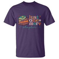 Just One More Chapter T Shirt Cute Pastel Bookworm Girl Reader - Wonder Print Shop