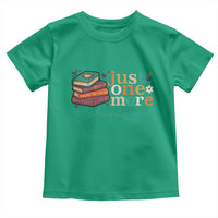 Just One More Chapter Toddler T Shirt Cute Pastel Bookworm Girl Reader - Wonder Print Shop