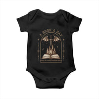 Fantasy Book Lover Baby Onesie A Book A Day Keeps The Mental Breakdown Away - Wonder Print Shop