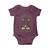 Fantasy Book Lover Baby Onesie A Book A Day Keeps The Mental Breakdown Away - Wonder Print Shop
