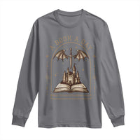 Fantasy Book Lover Long Sleeve Shirt A Book A Day Keeps The Mental Breakdown Away - Wonder Print Shop