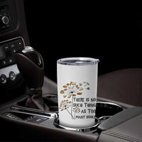 Funny Bookworm Saying Tumbler Cup There Is No Such Thing As Too Many Books