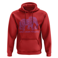 Love Never Forgets Elephant Mandala Hoodie Animal Lover Gift