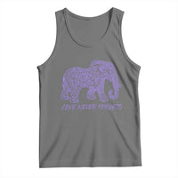 Love Never Forgets Elephant Mandala Tank Top Animal Lover Gift