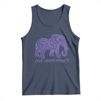 Love Never Forgets Elephant Mandala Tank Top Animal Lover Gift