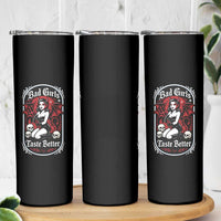 Bad Girls Taste Better Skinny Tumbler Adult Humor Devil Girl Gift