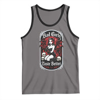 Bad Girls Taste Better Tank Top Adult Humor Devil Girl Gift - Wonder Print Shop