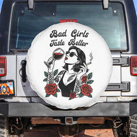 Bad Girls Taste Better Spare Tire Cover Tattoo Girl Adult Humor Gift - Wonder Print Shop