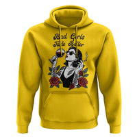 Bad Girls Taste Better Hoodie Tattoo Girl Adult Humor Gift - Wonder Print Shop