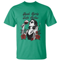 Bad Girls Taste Better T Shirt Tattoo Girl Adult Humor Gift - Wonder Print Shop