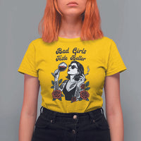 Bad Girls Taste Better T Shirt For Women Tattoo Girl Adult Humor Gift - Wonder Print Shop