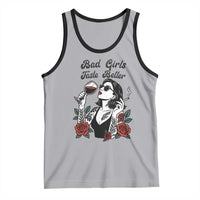 Bad Girls Taste Better Tank Top Tattoo Girl Adult Humor Gift - Wonder Print Shop