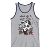 Bad Girls Taste Better Tank Top Tattoo Girl Adult Humor Gift - Wonder Print Shop