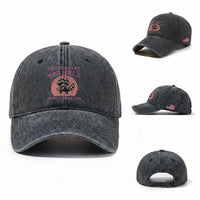 I Heard You Like Bad Girls Washed Cotton Baseball Cap Funny Sarcastic Raccoon Lover