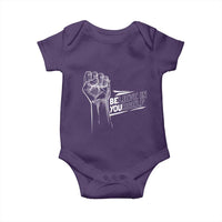 Believe In Yourself Baby Onesie Strong Fist Motivational Quote - Wonder Print Shop