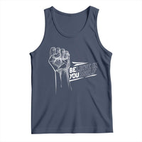 Believe In Yourself Tank Top Strong Fist Motivational Quote - Wonder Print Shop