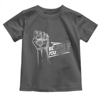 Believe In Yourself Toddler T Shirt Strong Fist Motivational Quote - Wonder Print Shop