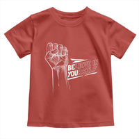 Believe In Yourself Toddler T Shirt Strong Fist Motivational Quote - Wonder Print Shop