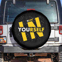 Inspirational Quote Spare Tire Cover Believe In Yourself Motivation - Wonder Print Shop