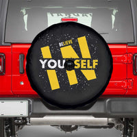 Inspirational Quote Spare Tire Cover Believe In Yourself Motivation - Wonder Print Shop