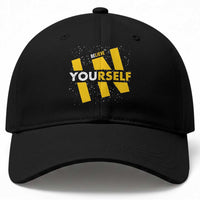 Inspirational Quote Baseball Cap Believe In Yourself Motivation
