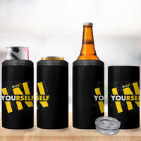 Inspirational Quote 4 in 1 Can Cooler Tumbler Believe In Yourself Motivation
