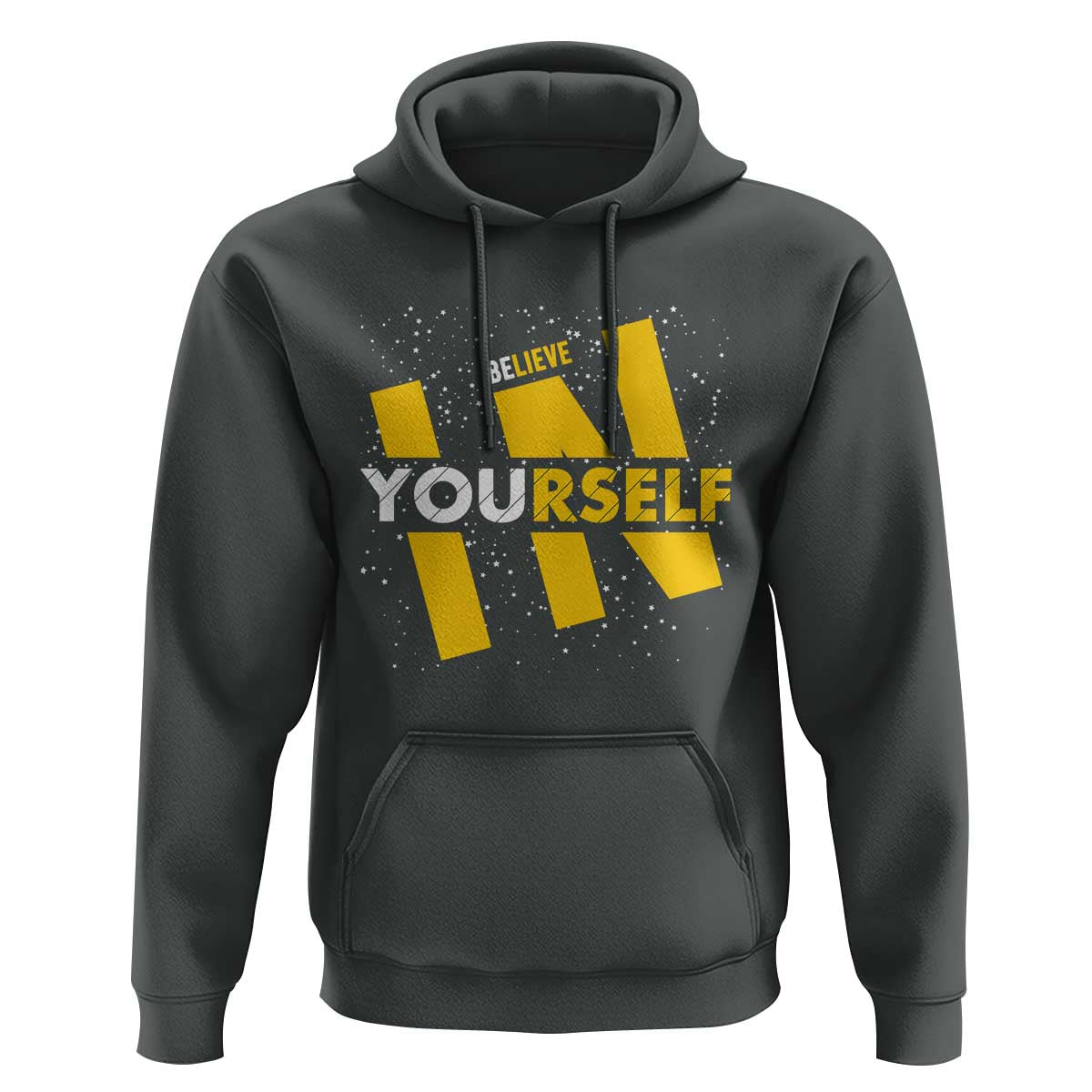 Inspirational Quote Hoodie Believe In Yourself Motivation - Wonder Print Shop