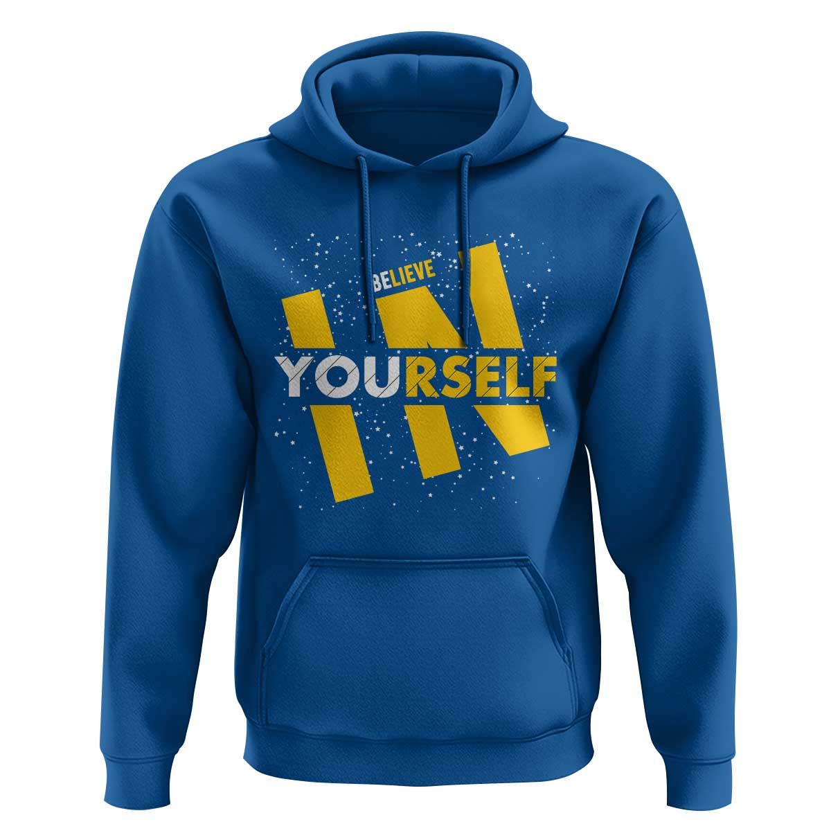 Inspirational Quote Hoodie Believe In Yourself Motivation - Wonder Print Shop