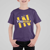 Inspirational Quote T Shirt For Kid Believe In Yourself Motivation - Wonder Print Shop
