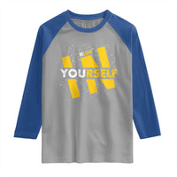 Inspirational Quote Raglan Shirt Believe In Yourself Motivation - Wonder Print Shop