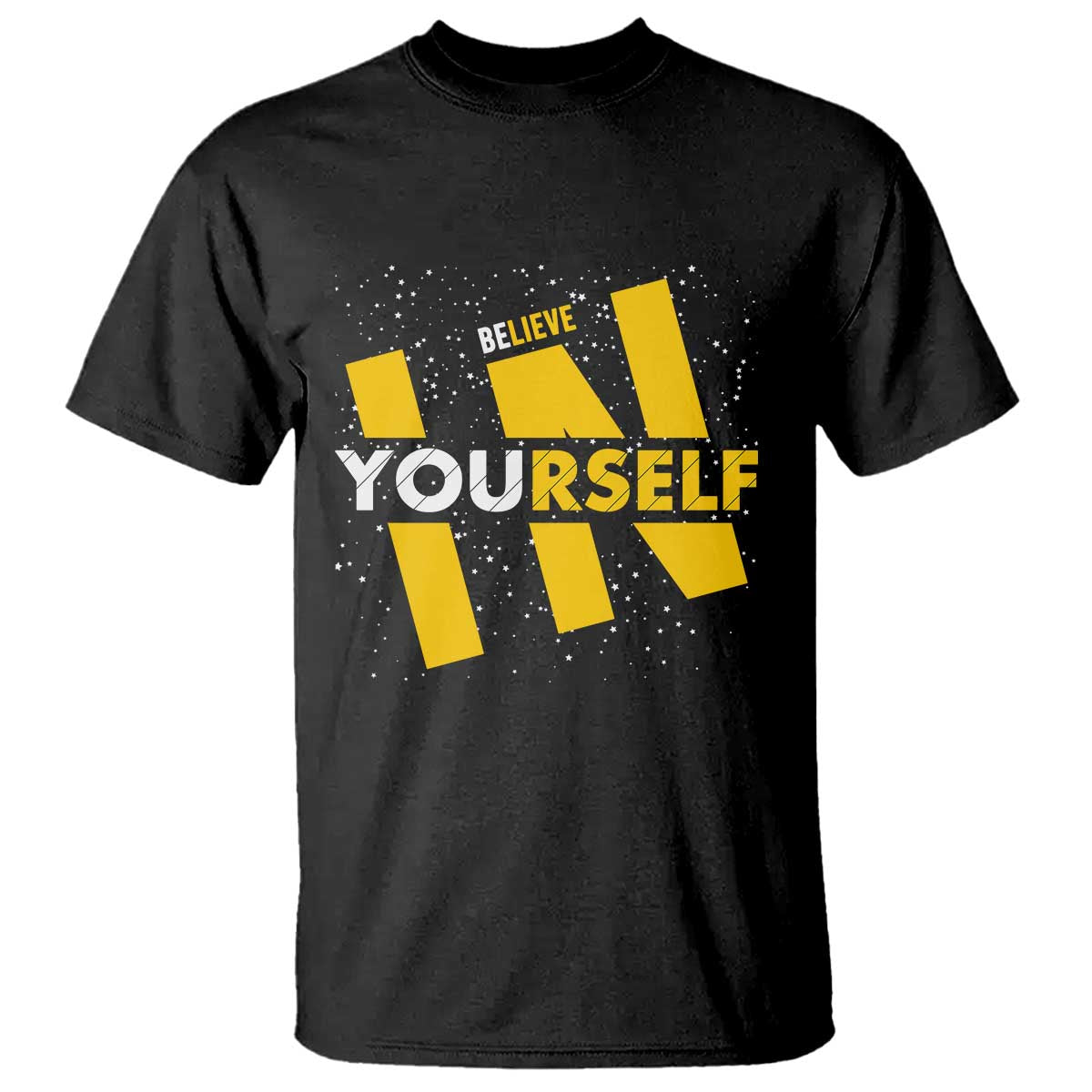 Inspirational Quote T Shirt Believe In Yourself Motivation - Wonder Print Shop