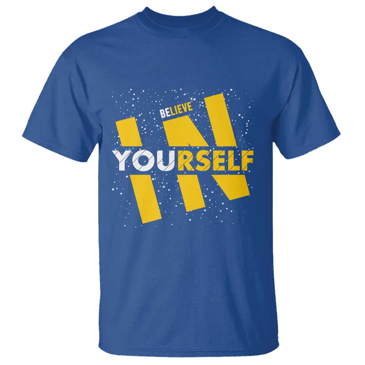 Inspirational Quote T Shirt Believe In Yourself Motivation - Wonder Print Shop
