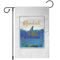 Mindset Is Everything Garden Flag Positive Thinking Motivation - Wonder Print Shop