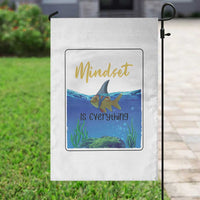 Mindset Is Everything Garden Flag Positive Thinking Motivation - Wonder Print Shop