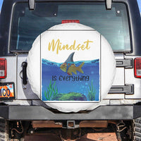 Mindset Is Everything Spare Tire Cover Positive Thinking Motivation - Wonder Print Shop