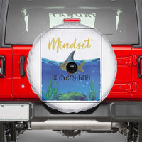 Mindset Is Everything Spare Tire Cover Positive Thinking Motivation - Wonder Print Shop