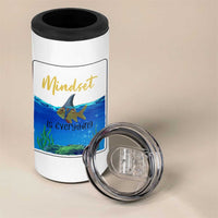 Mindset Is Everything 4 in 1 Can Cooler Tumbler Positive Thinking Motivation
