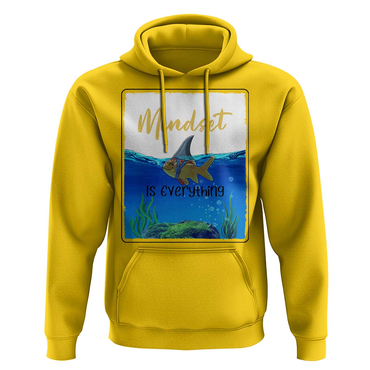 Mindset Is Everything Hoodie Positive Thinking Motivation - Wonder Print Shop