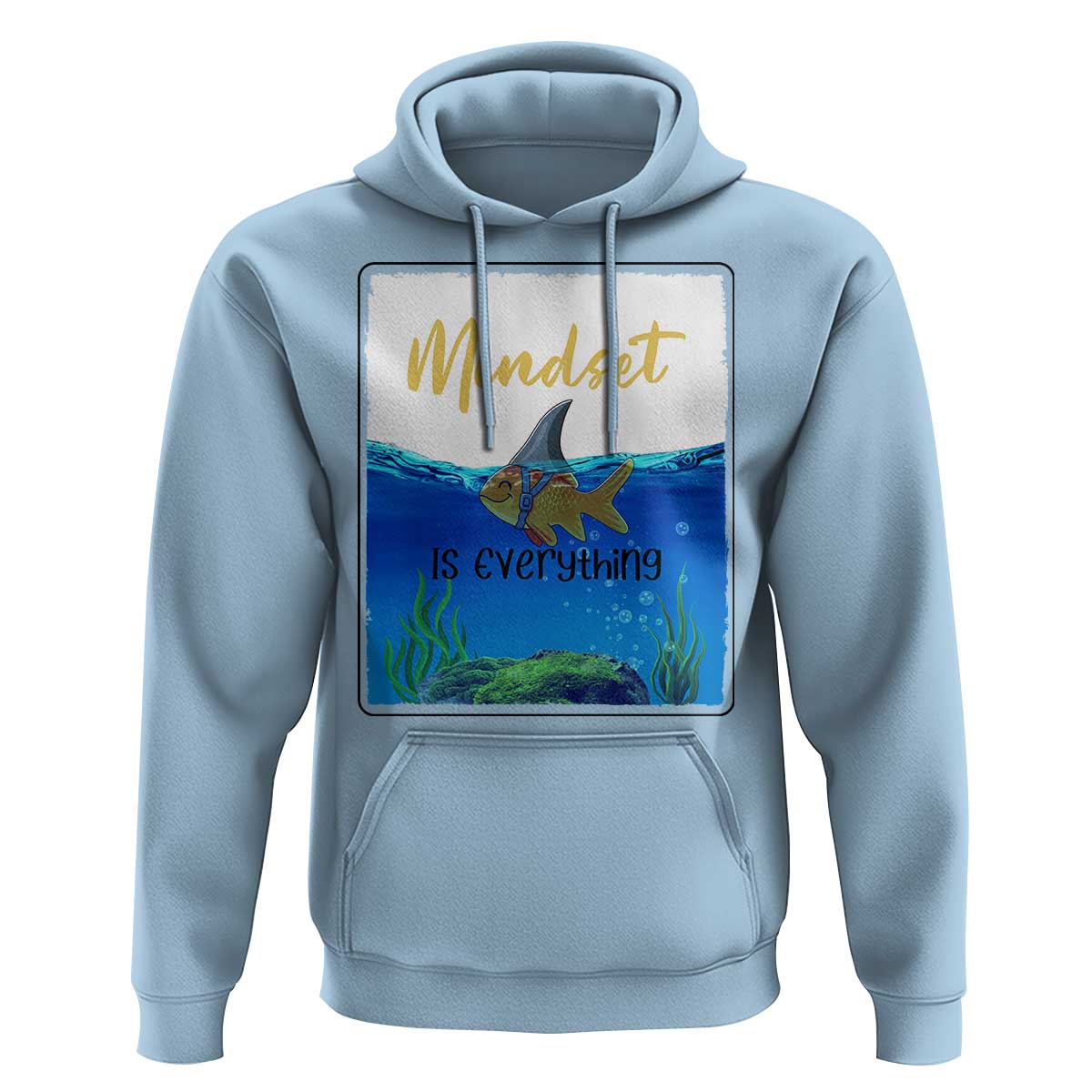 Mindset Is Everything Hoodie Positive Thinking Motivation - Wonder Print Shop