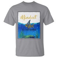 Mindset Is Everything T Shirt Positive Thinking Motivation - Wonder Print Shop