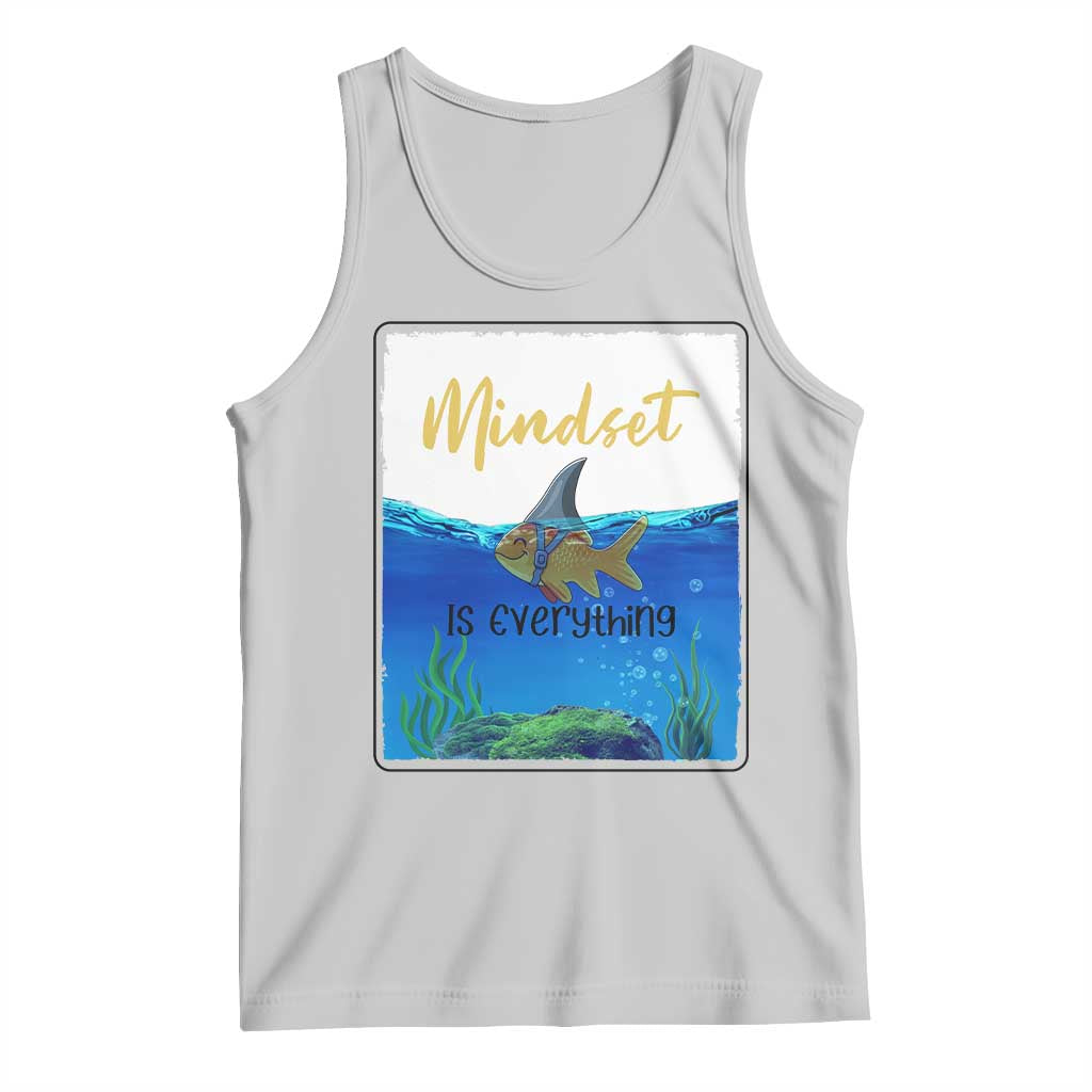 Mindset Is Everything Tank Top Positive Thinking Motivation - Wonder Print Shop