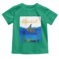 Mindset Is Everything Toddler T Shirt Positive Thinking Motivation - Wonder Print Shop
