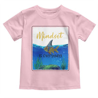 Mindset Is Everything Toddler T Shirt Positive Thinking Motivation - Wonder Print Shop