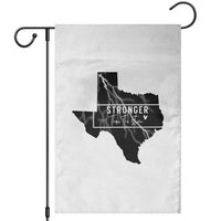 Strong Texas Garden Flag Stronger Than The Storm Quote - Wonder Print Shop