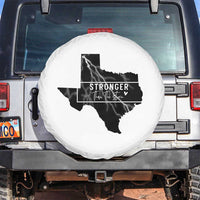 Strong Texas Spare Tire Cover Stronger Than The Storm Quote - Wonder Print Shop